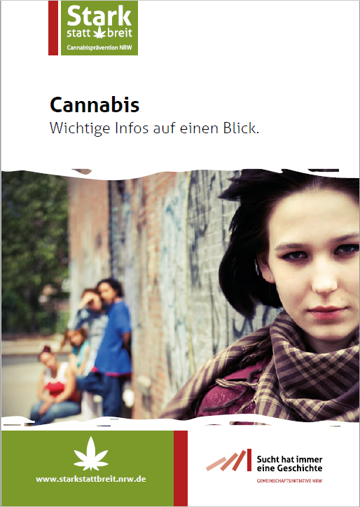 Bild Broschüre Cannabis Jugendliche
